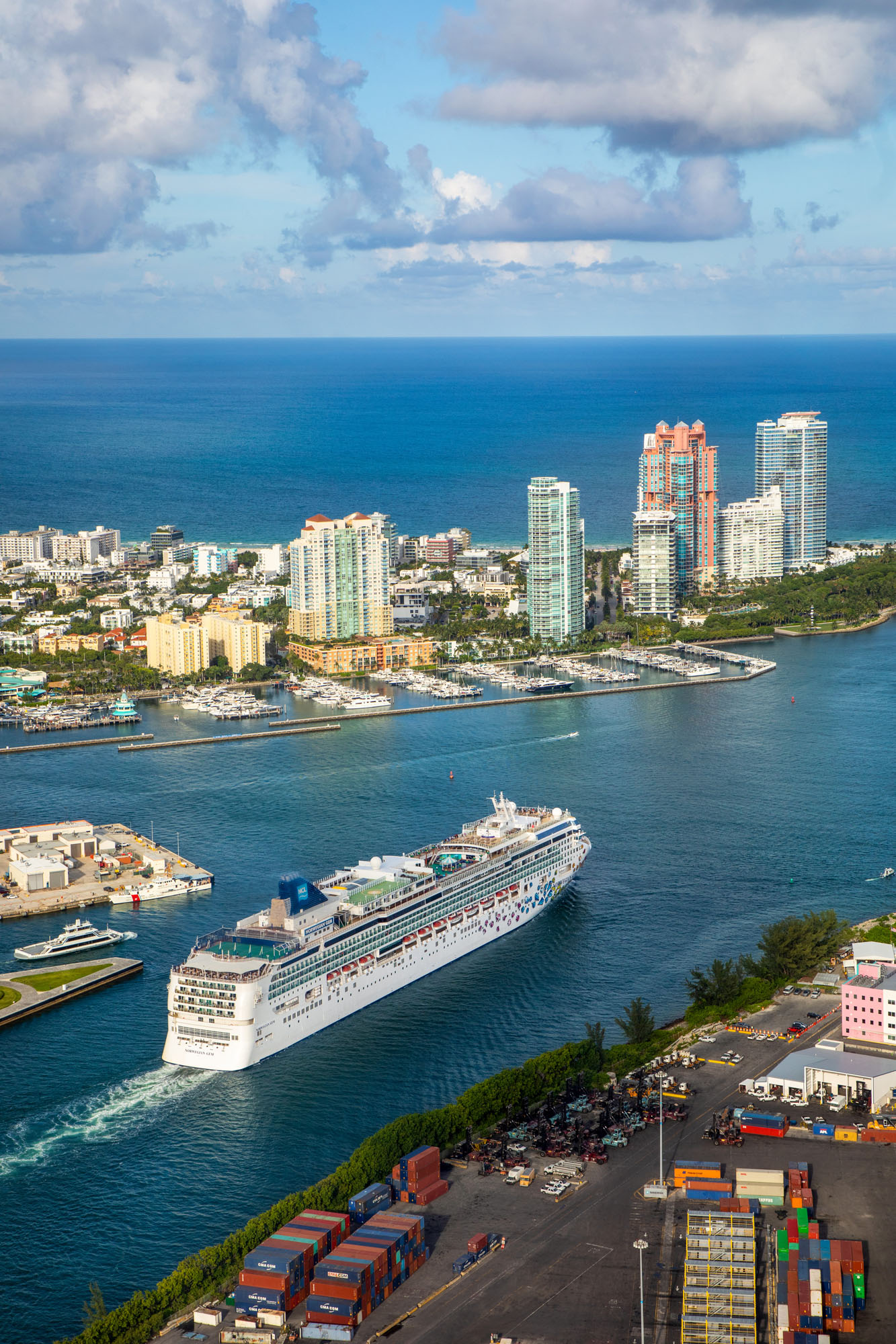 Miami Etats-Unis - Nassau Bahamas - Ocean Cay MSC Marine Reserve Bahamas
