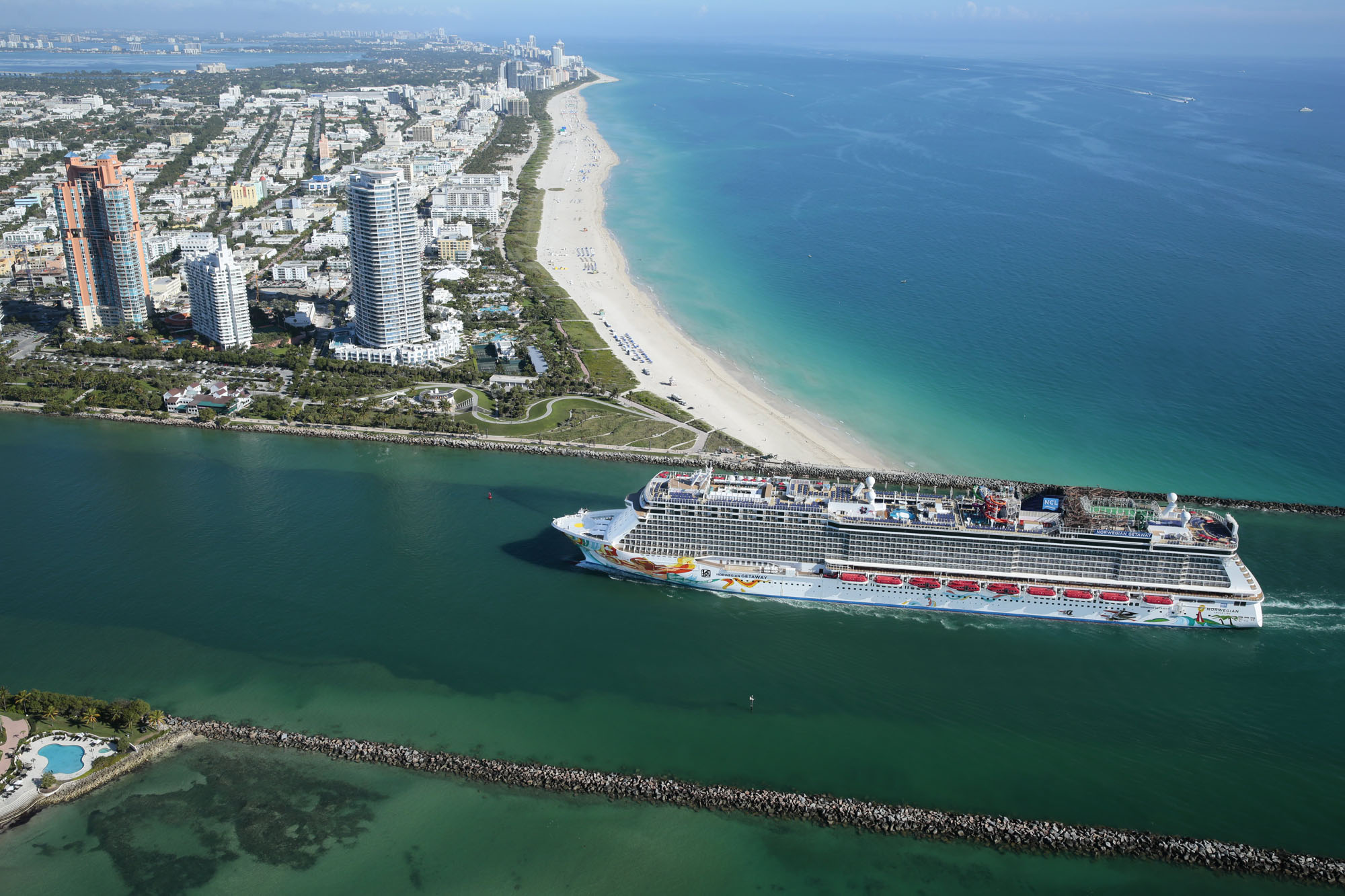 Miami Etats-Unis - Nassau Bahamas - Ocean Cay MSC Marine Reserve Bahamas