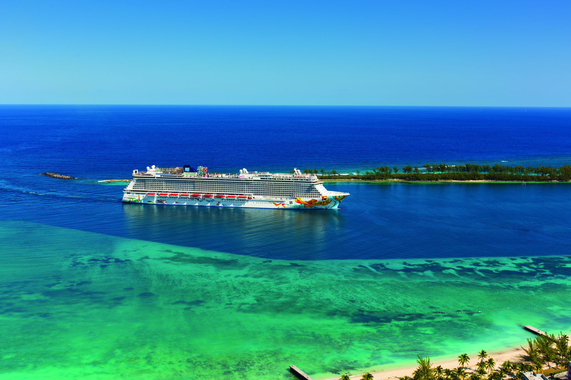Miami Etats-Unis - Nassau Bahamas - Ocean Cay MSC Marine Reserve Bahamas