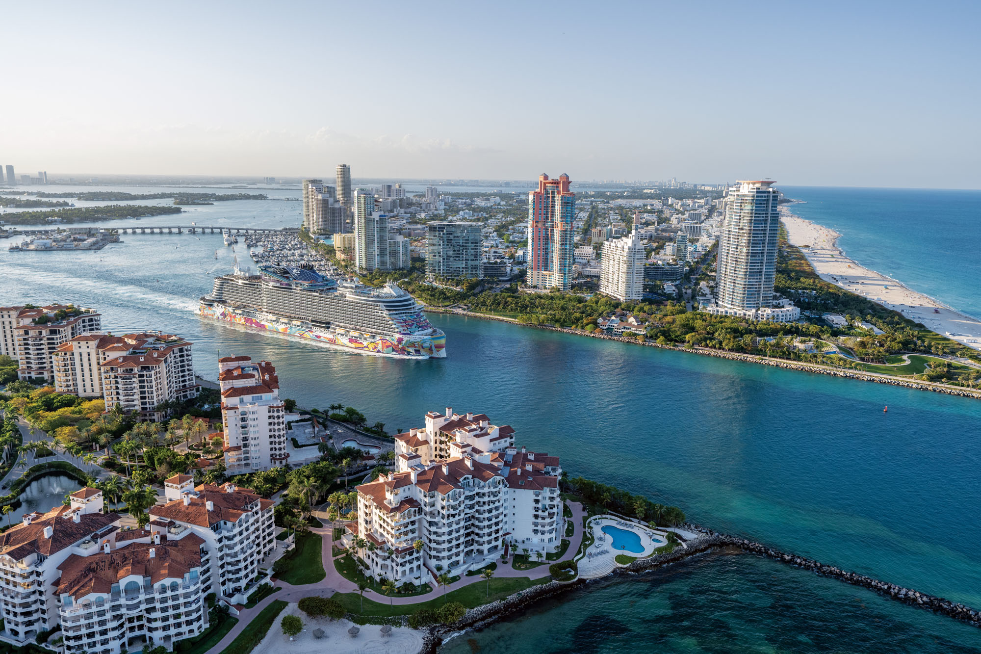 Miami Etats-Unis - Nassau Bahamas - Ocean Cay MSC Marine Reserve Bahamas